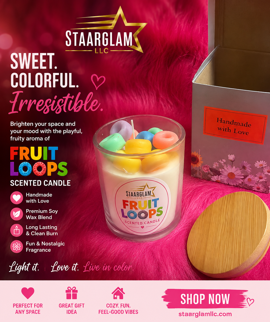 Fruit Loops Scented Candles
