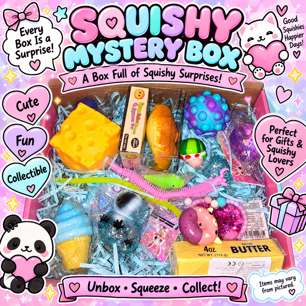 SQUISHY MYSTERY BOX
