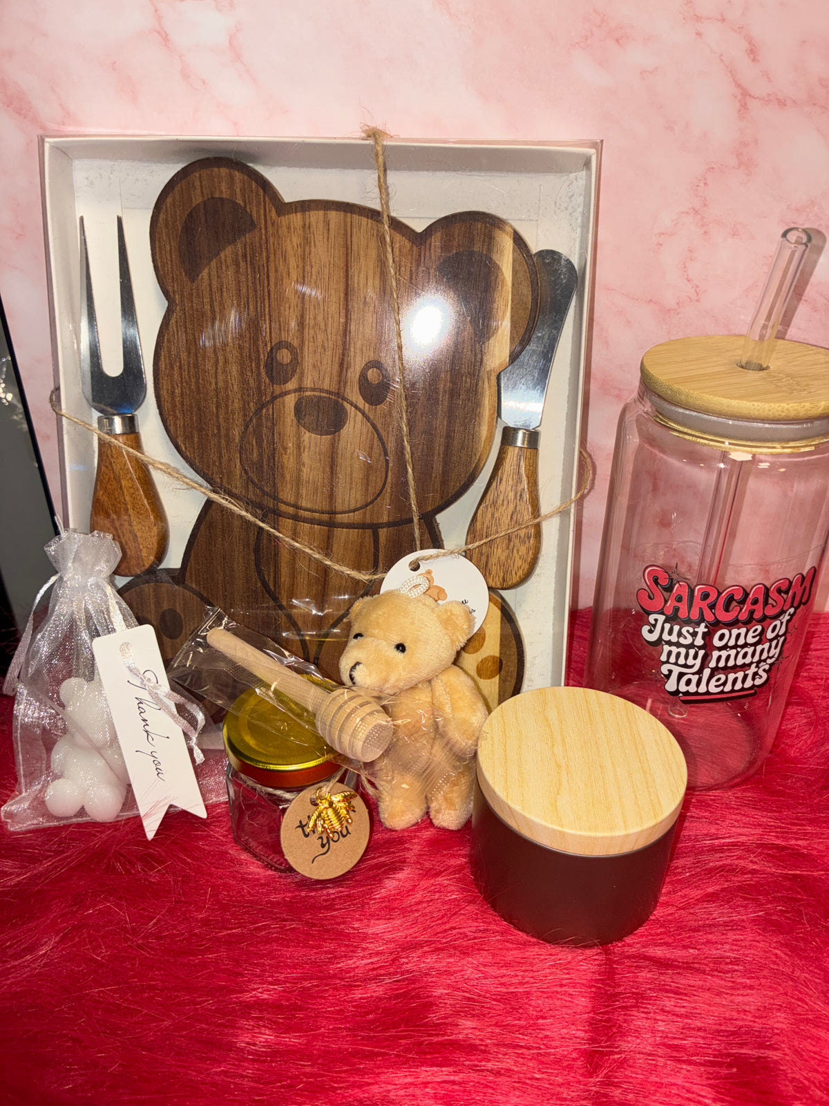 Bear Charcuterie Board