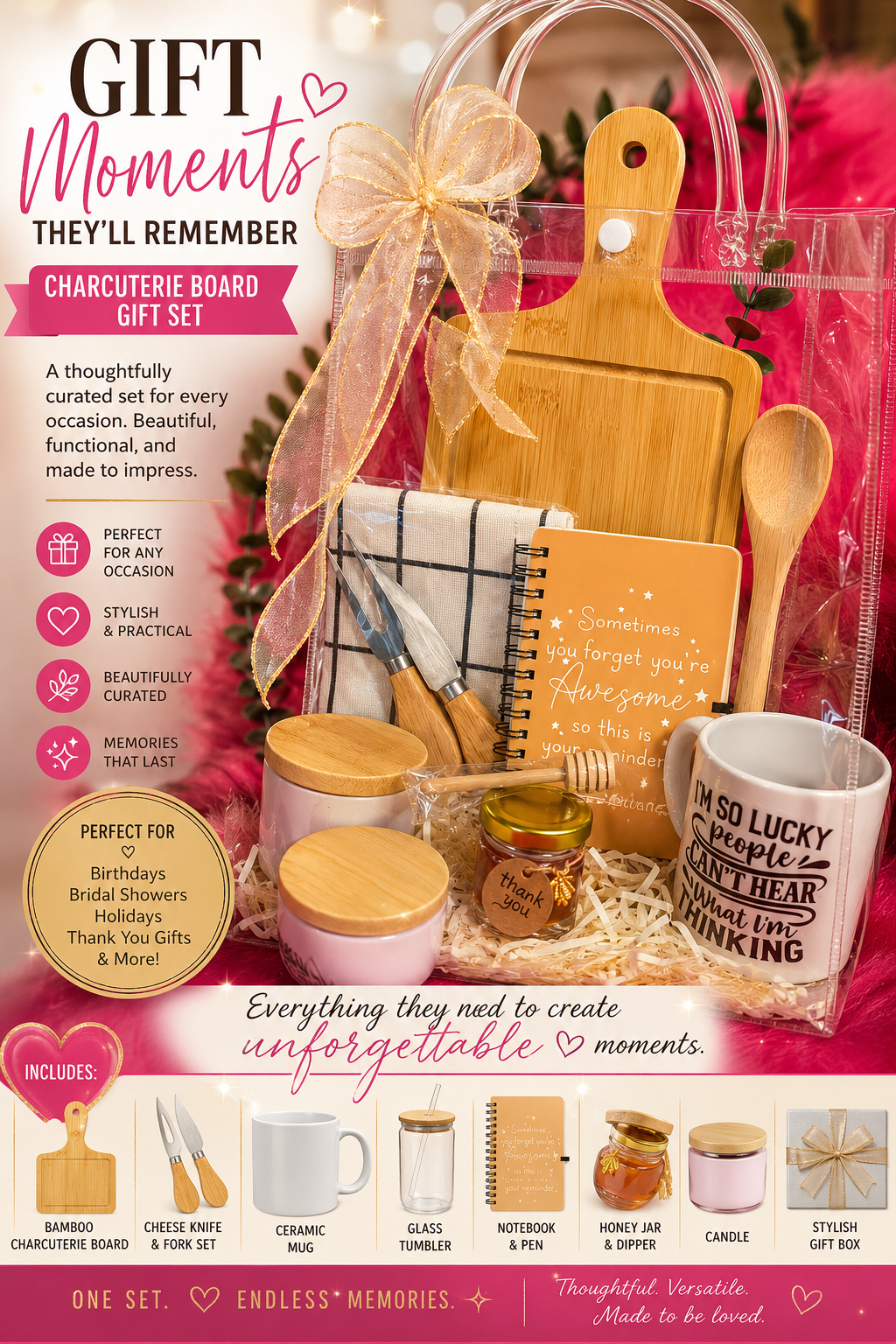 Charcuterie Board Gift Set