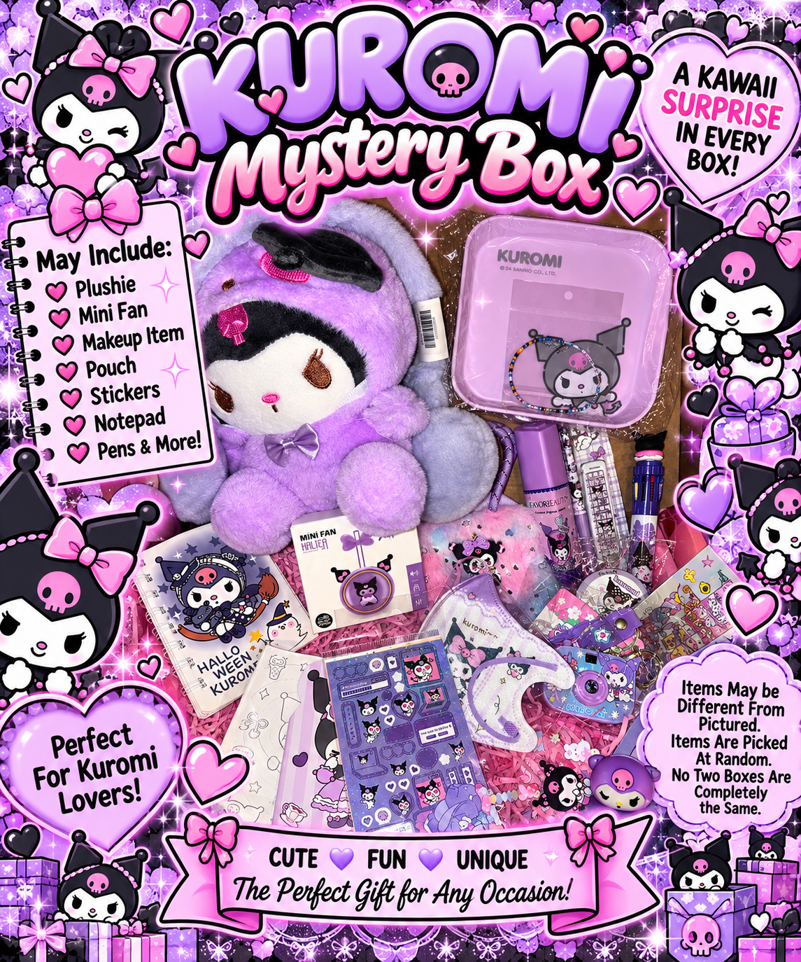 Kuromi Mystery Gift Set