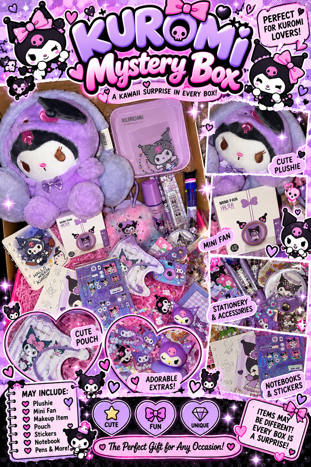 Kuromi Mystery Gift Set