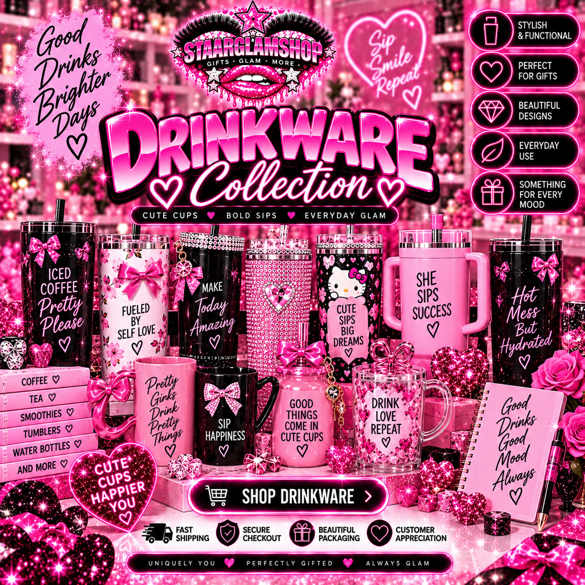 Glam Drinkware