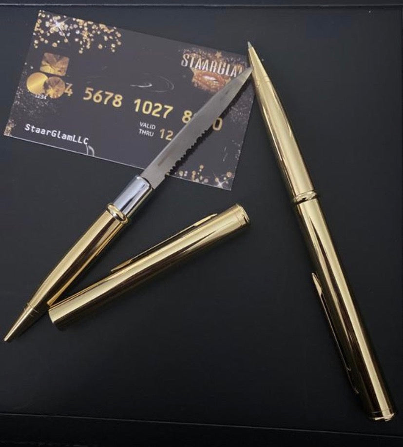 2-in-1 Security Pen | Stylish, Sleek & Discreet ✨