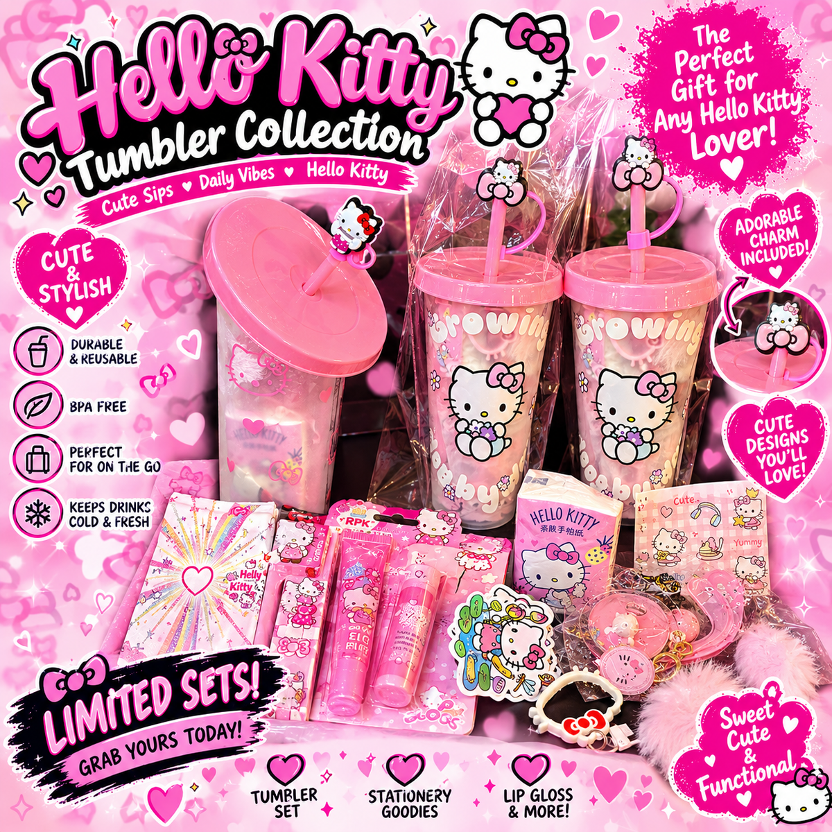 HelloKitty Gift Cup Set