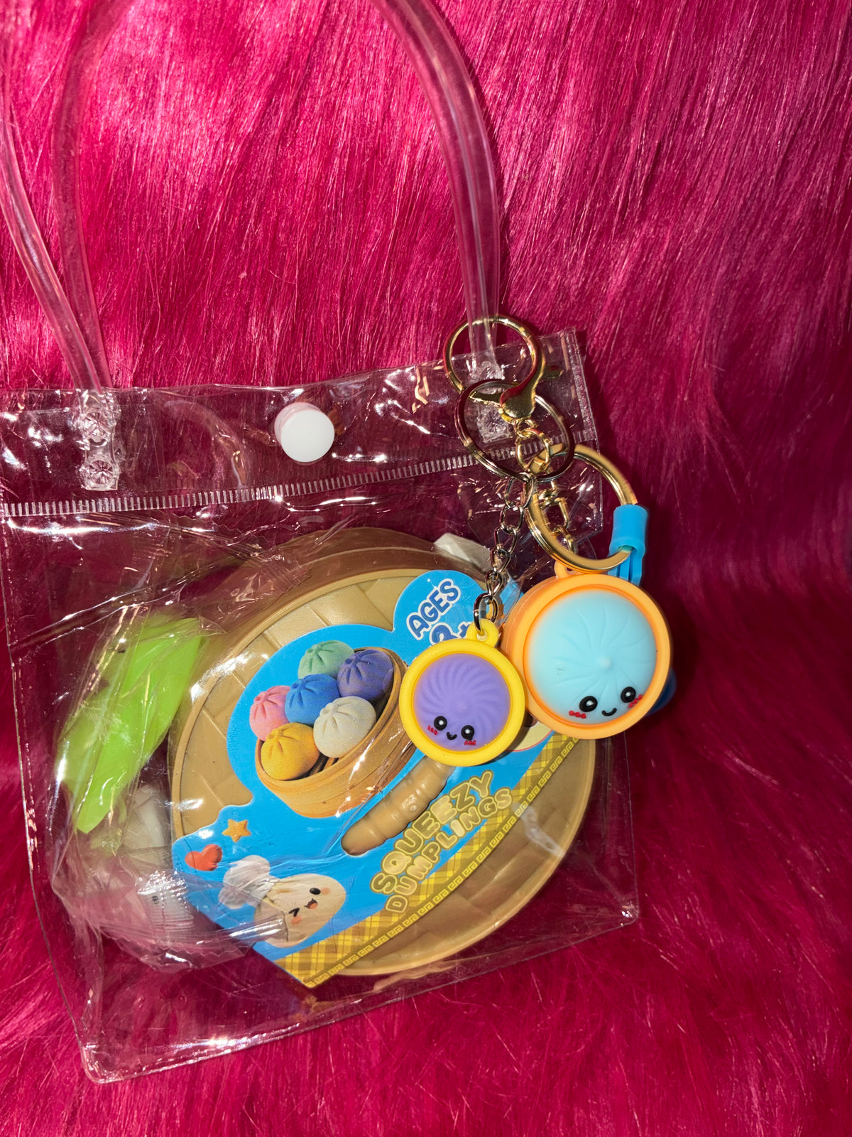 Dumpling Squishy Gift Bag