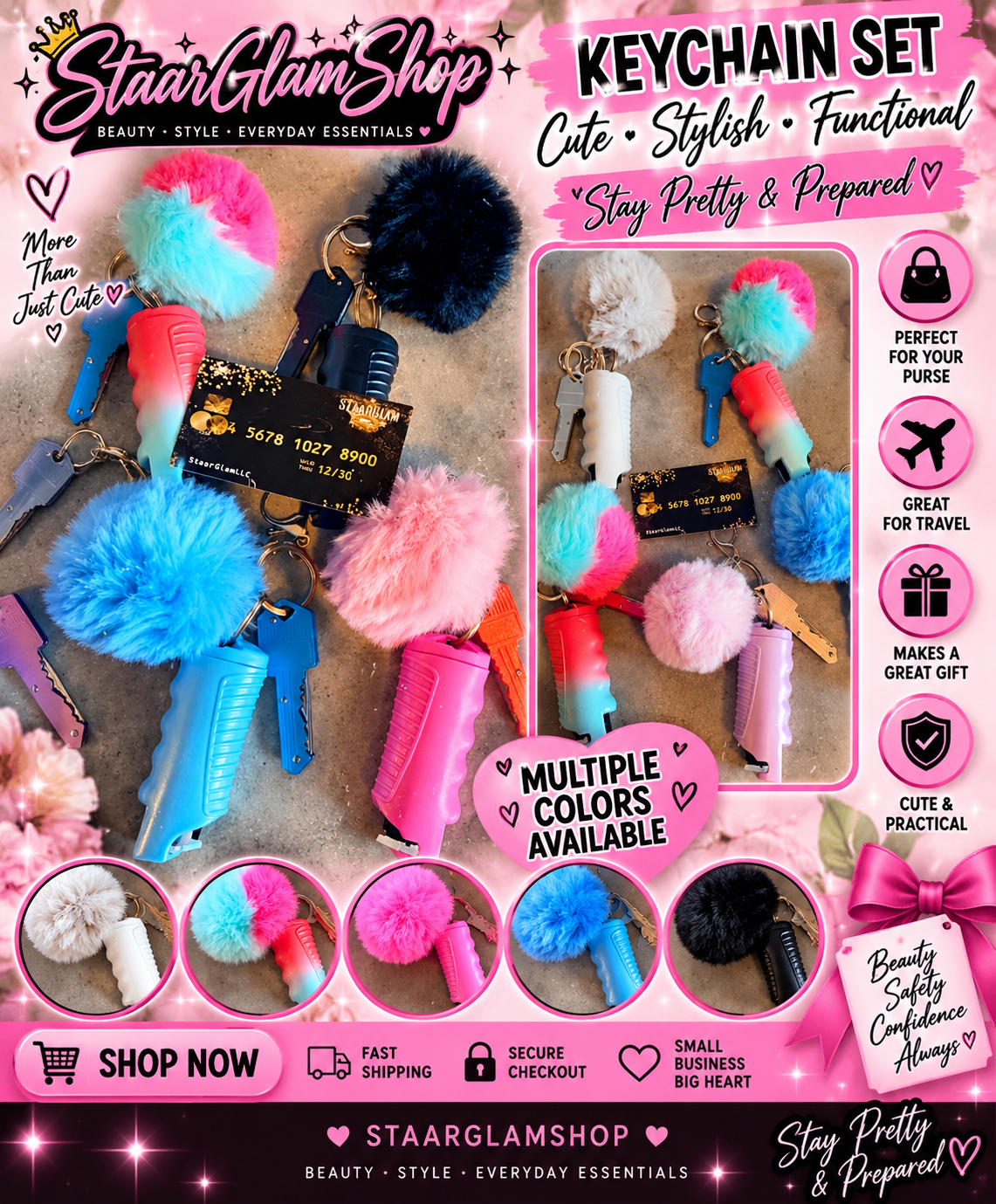 ✨ KEYCHAIN SELF-DEFENSE