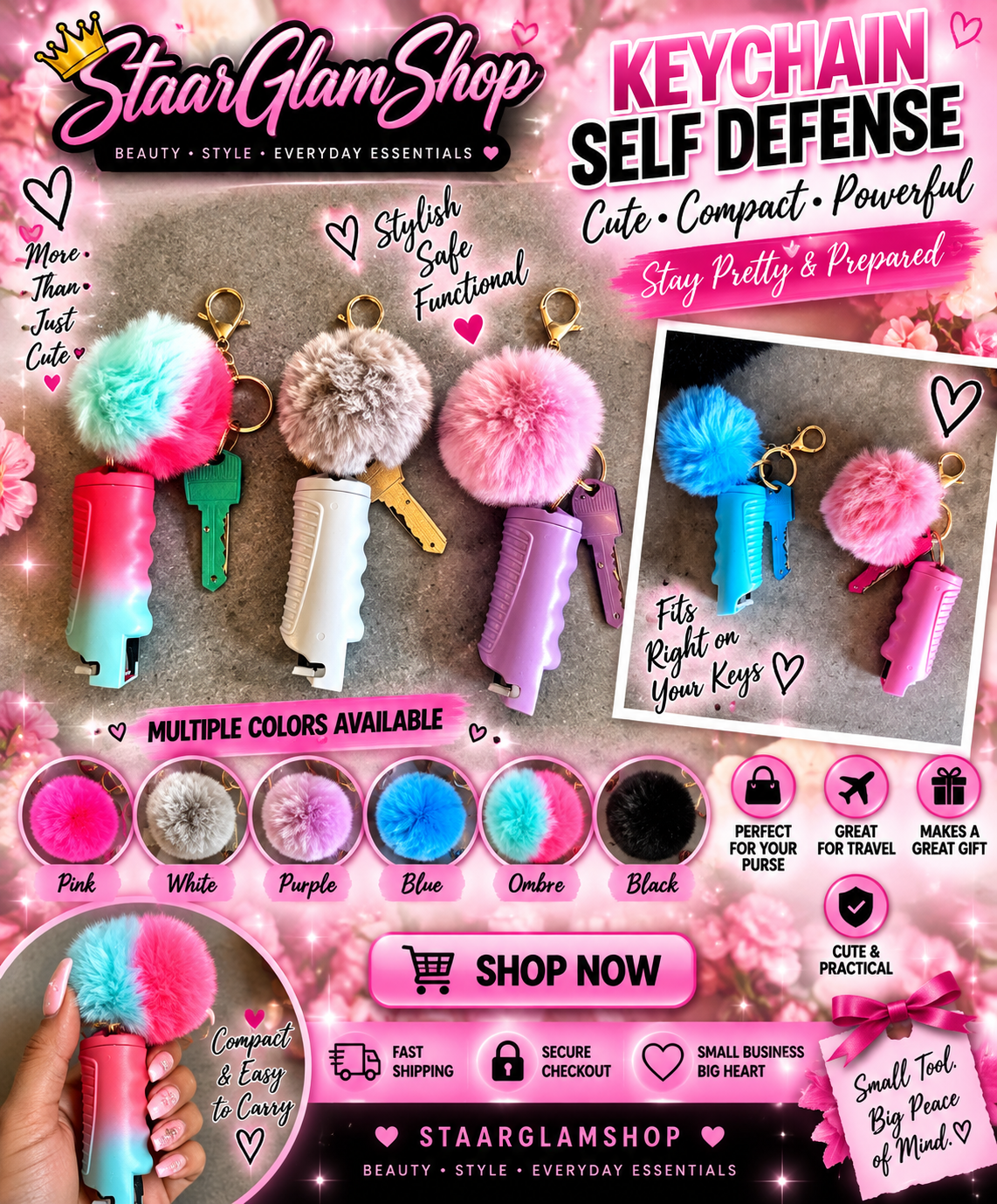 ✨ KEYCHAIN SELF-DEFENSE